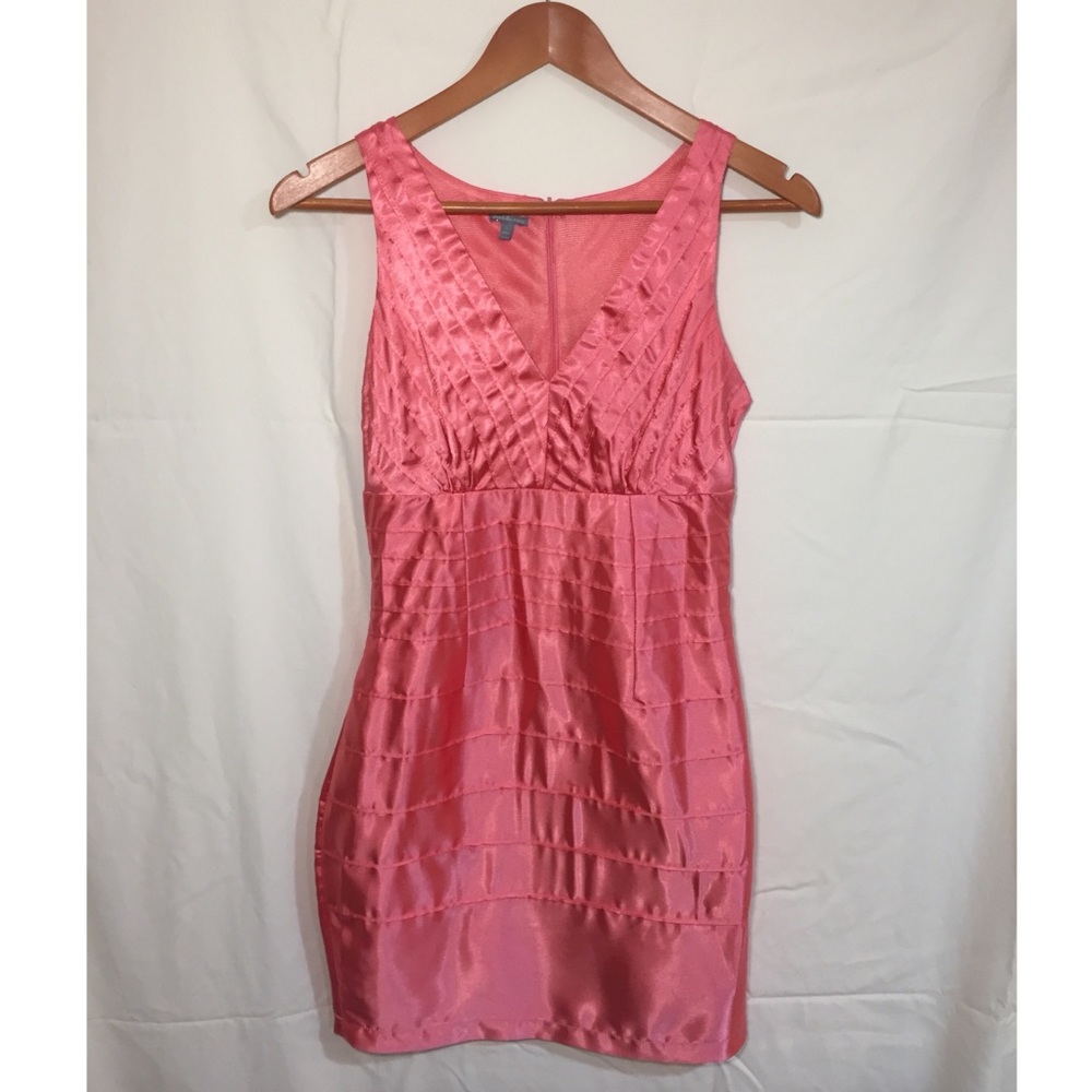 Shinning pink Charlotte Russe dress in small